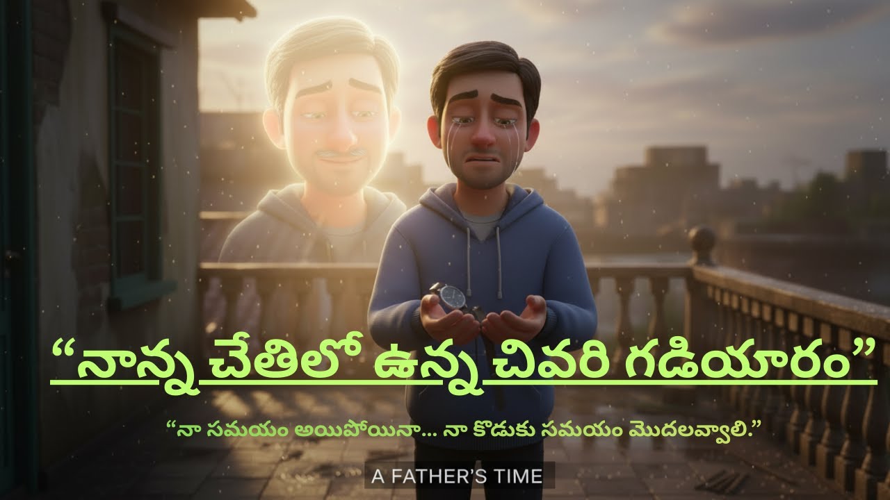 నాన్న చేతిలో ఉన్న చివరి గడియారం”