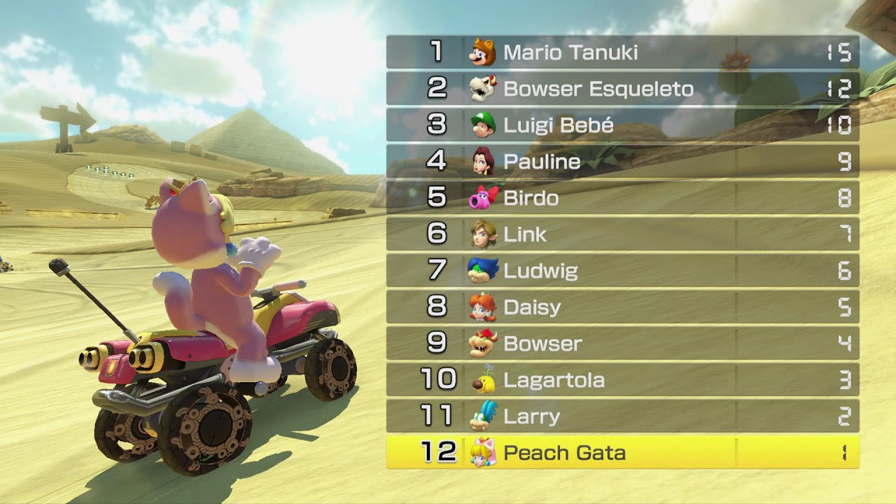 Mario Kart 8 Deluxe - Live da minha filha com Nintendo Switch e Morph 4K