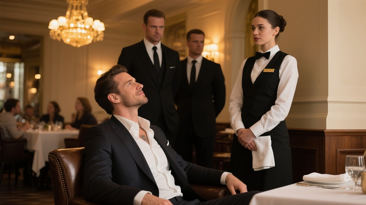The Arrogant Mafia Heir Mocked a Waitress — Then His Father Arrived… and Claimed Her as Family