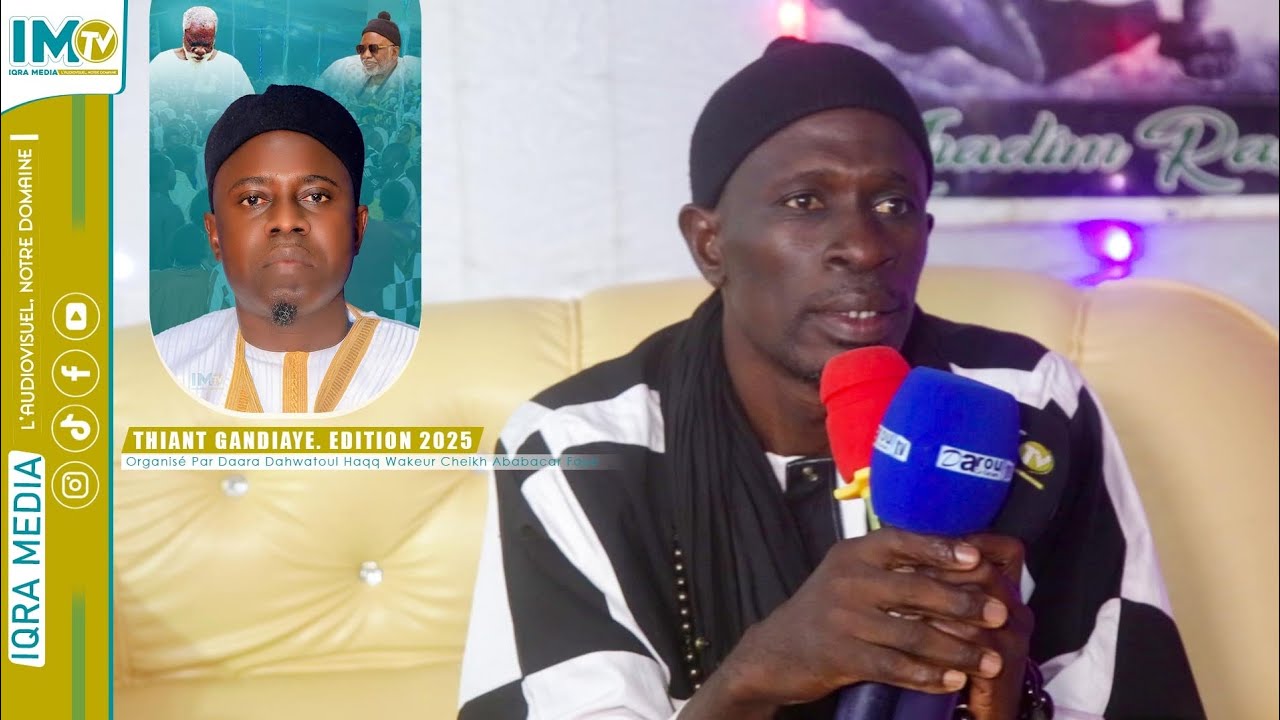 Waxtaan Baye Dame Cissé, Thiant Gandiaye Édition 2025/ Daraa Dahwatoul Haqq Wakeur Ch. Ababacar Faye