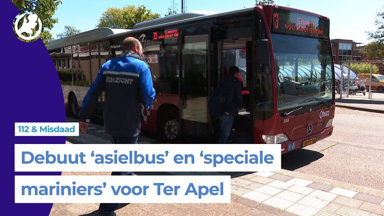 Speciale bus voor asielzoekers