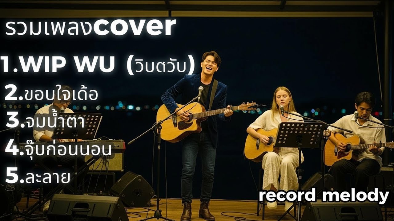 รวมเพลง Cover เวอร์ชันอะคูสติก | เพลงโดนใจ ฟังเพลินไม่มีสะดุด | record melody