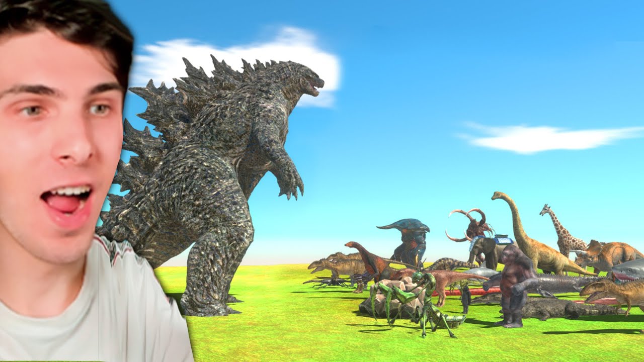 GODZILLA vs TODAS LAS UNIDADES en ARBS!