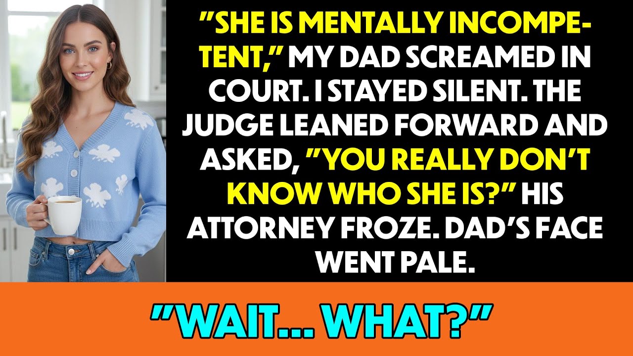 In The Courtroom, My Dad Screamed 