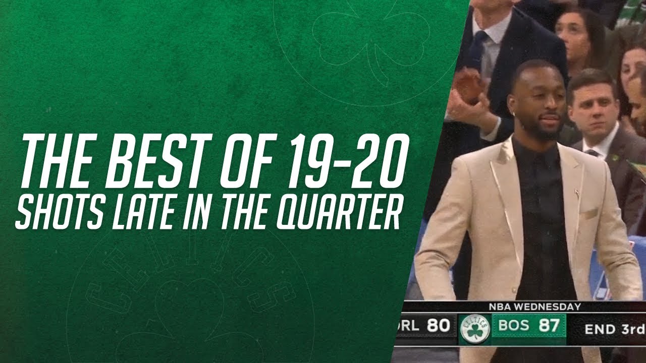 Best of 2019-20: Boston Celtics shots late in the quarter