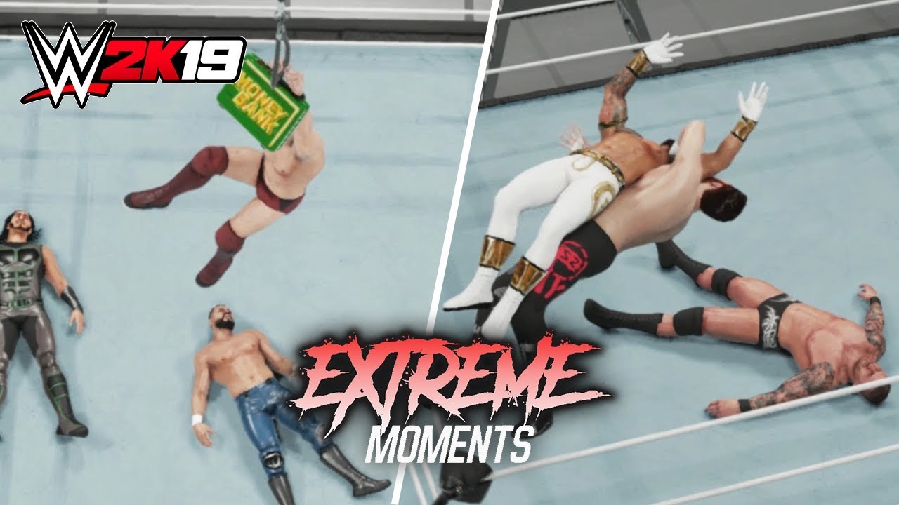 WWE 2K19 EXTREME MOMENTS - MITB 2019 EDITION!