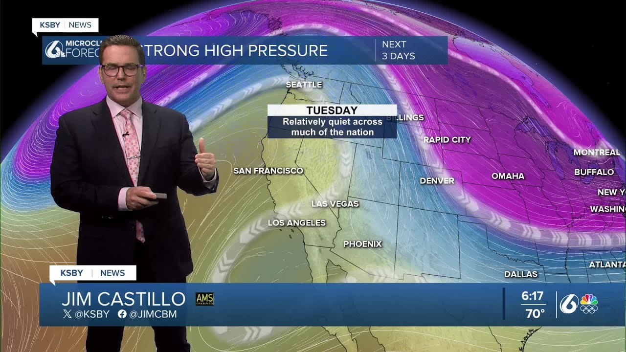 80s for many of us on Wednesday, cooling down by Friday, rain chances early next week