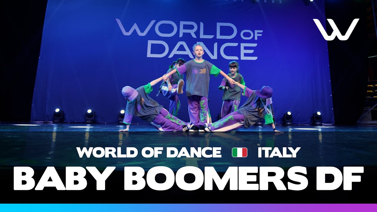 Baby Boomers DF | FRONT ROW | Junior Studio Division | World of Dance Rome 2025 | #WODRM25