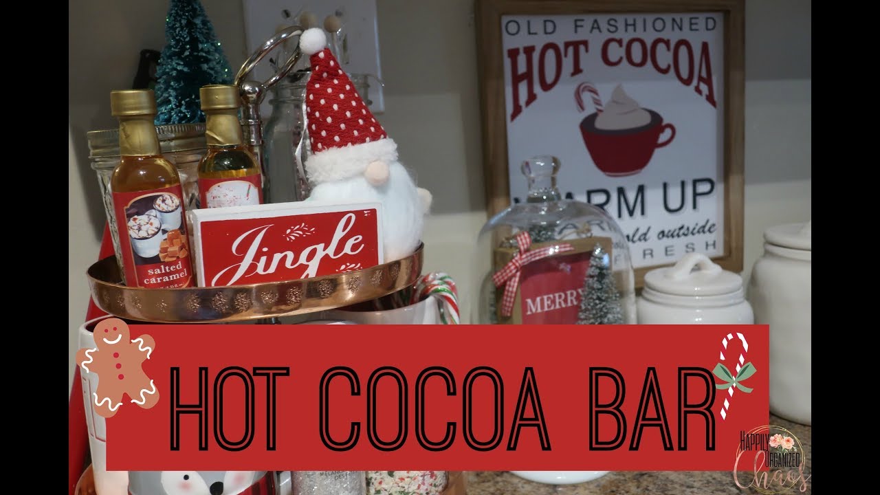 DIY CHRISTMAS HOT CHOCOLATE BAR 2018