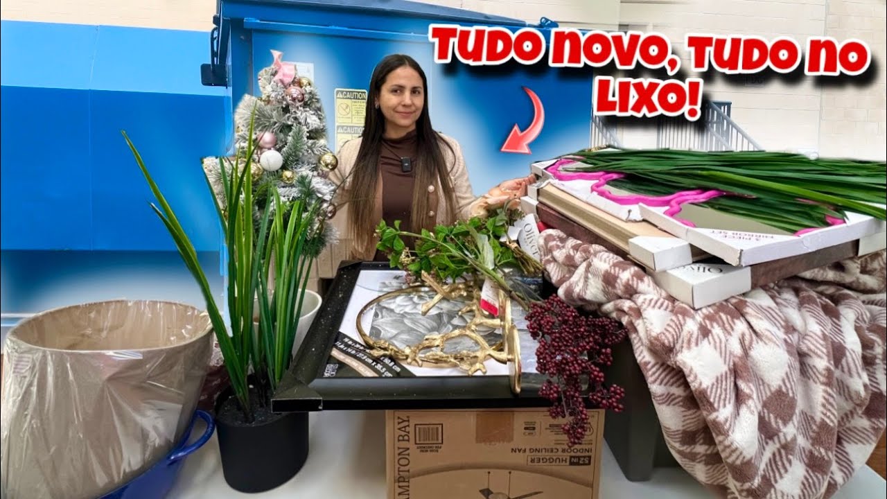 Tudo novo, tudo do lixo dos Estados Unidos!🇺🇸
