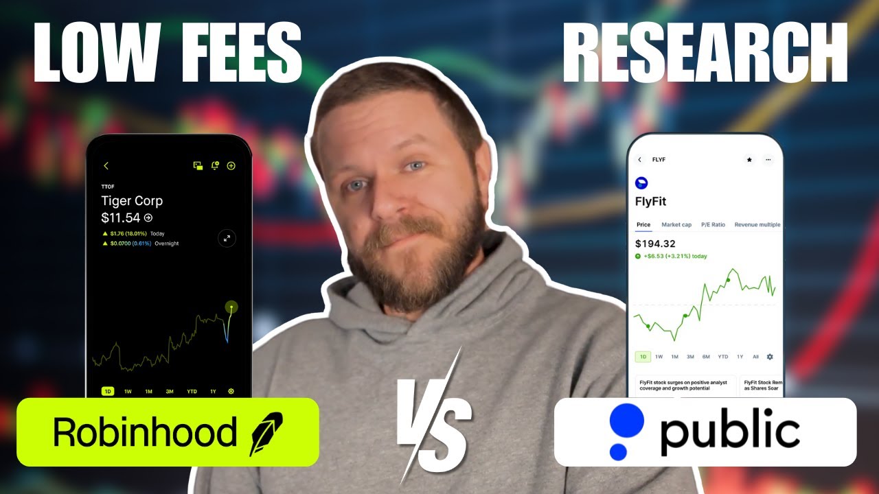 Robinhood vs Public: Low Fees or Advanced Research?