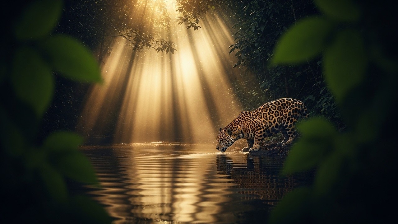 Amazon Rainforest 4K 🌿 Hidden Jungle Stream for Deep Relaxation | Cinematic Nature Escape