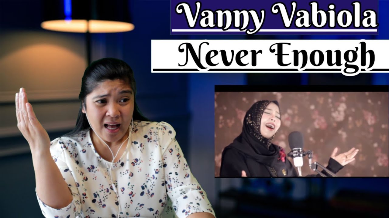Vanny Vabiola Never Enough  (Loren AllRed Cover) REACTION #vannyvabiola