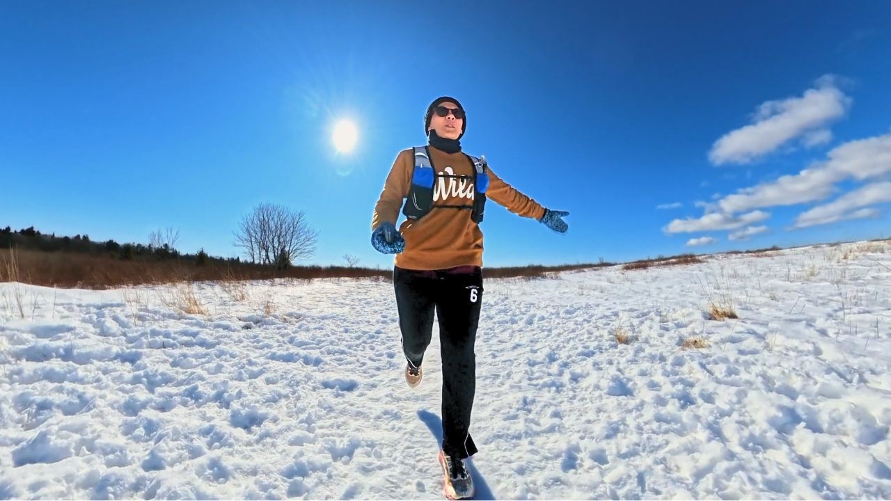 13 Km Trail Run di Musim Dingin