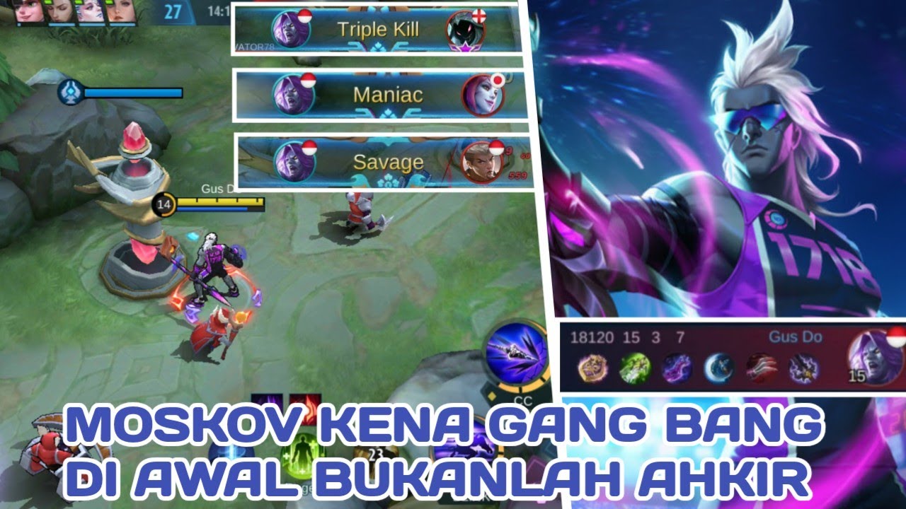 MOSKOV KENA GANG BANG DI AWAL BUKANLAH AHKIR