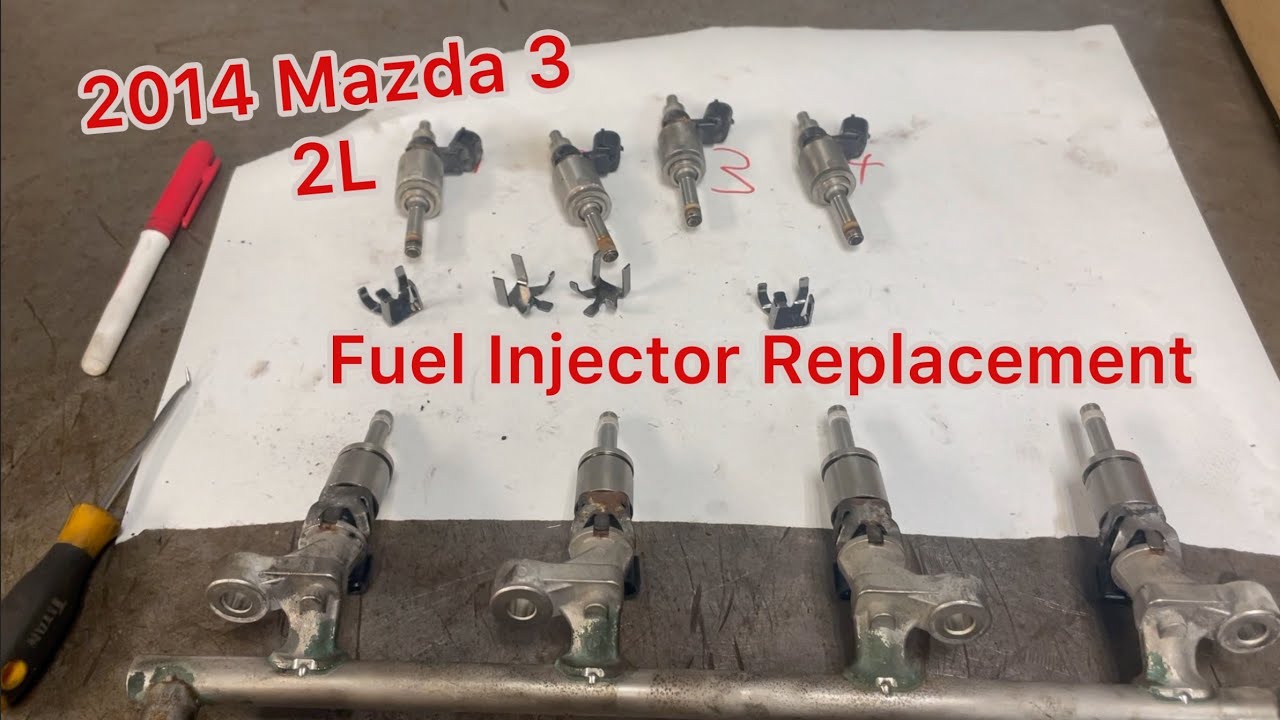How to Change the Fuel Injectors in a 2014 Mazda 3 2L