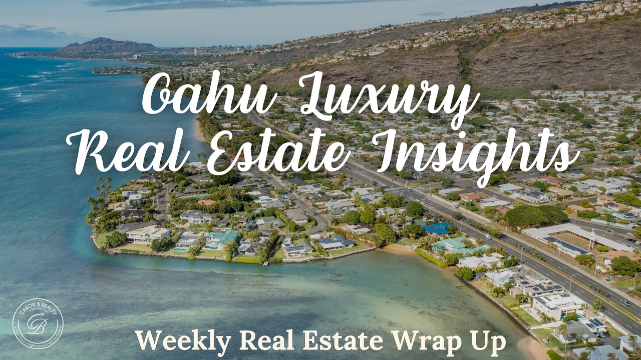 A Scarcity Driven Market: O'ahu Luxury Real Estate Insights with Caron B Davis