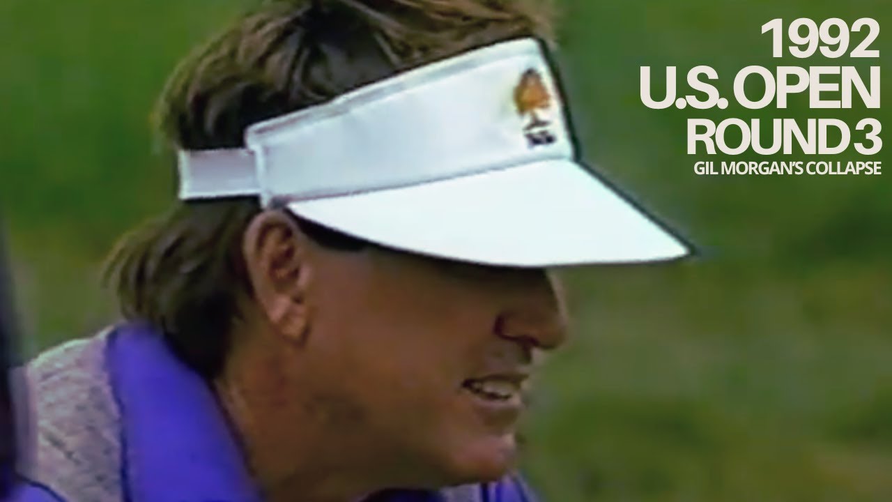 1992 US Open Golf Championship Round 3 | Gil Morgan's Epic Collapse