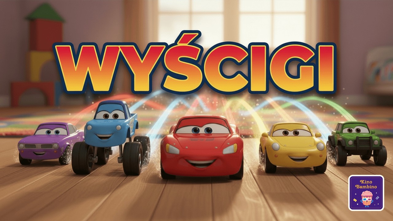 Wyścig małych autek – piosenki dla dzieci | Kino Bambino