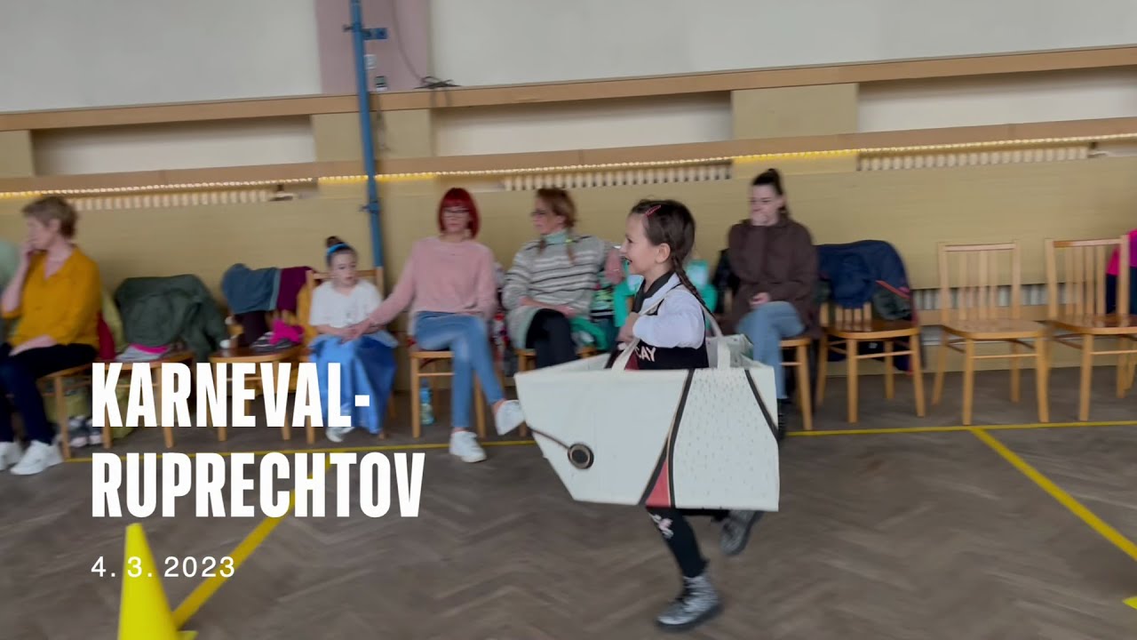 Dětský maškarní karneval v obci Ruprechtov - 4. března 2023 #karneval