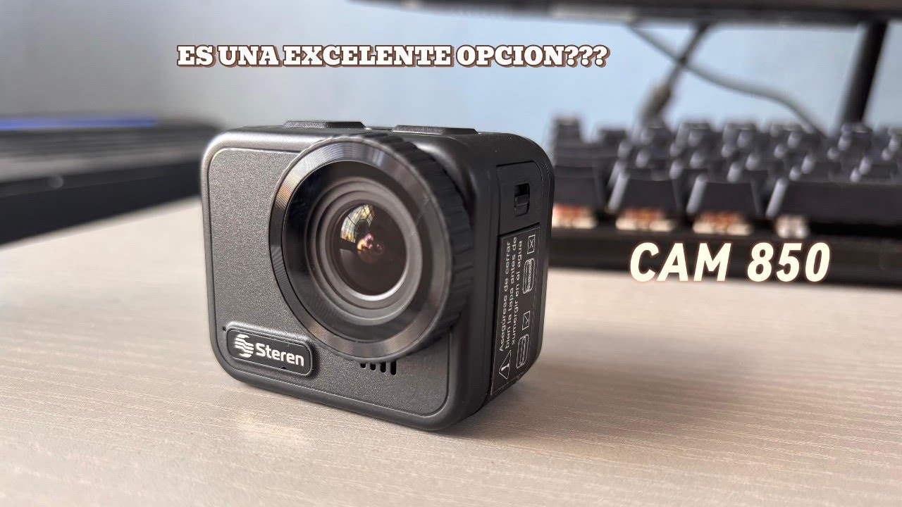 Unboxing Cámara Deportiva Económica, Steren CAM 850, camara Video 4k - 60fps - Part 1.