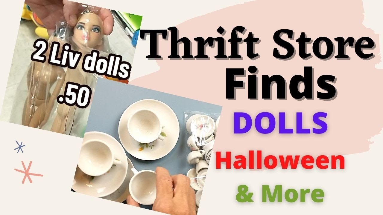 Scary Dolls Estate Sale 💜 // Thrift With Me \\ Doll Finds
