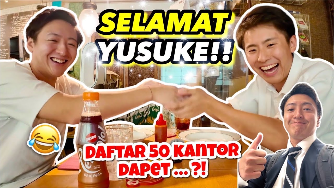 SELAMAT YUSUKE! TRAKTIR MAKANAN INDONESIA DAN DEEP TALK TENTANG MASA DEPAN WASEDA BOYS