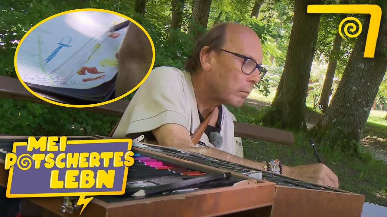 Künstler Harry sucht Inspiration im heimatlichen Kurpark 🖌️🎨 | Mei potschertes Lebn | ATV