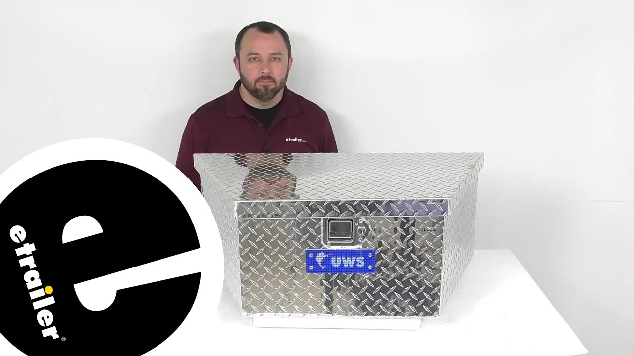 etrailer | Ultimate Overview of the UWS A-Frame Trailer Toolbox