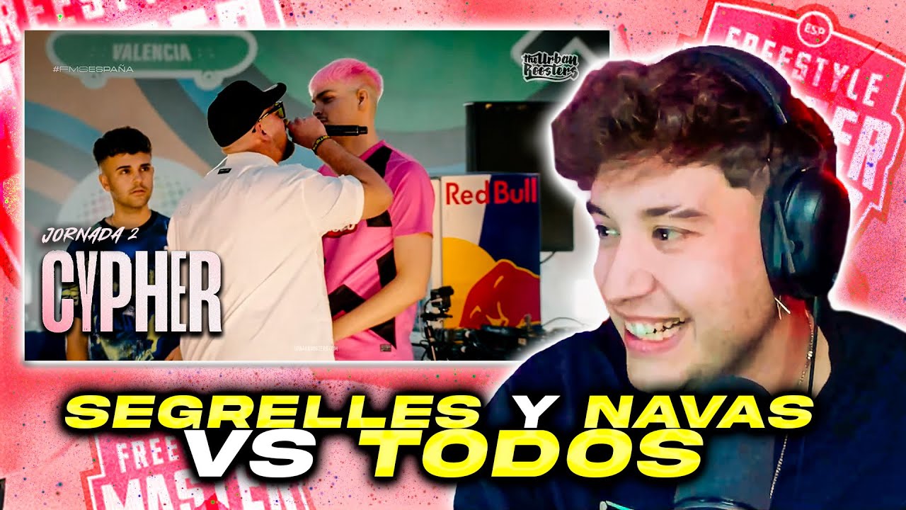 NAVAS Y SEGRELLES vs TODOS!!! UN CYPHER MUY DIVERTIDO! #FMSESPAÑA JORNADA 2 | REACCIÓN KAPO 013