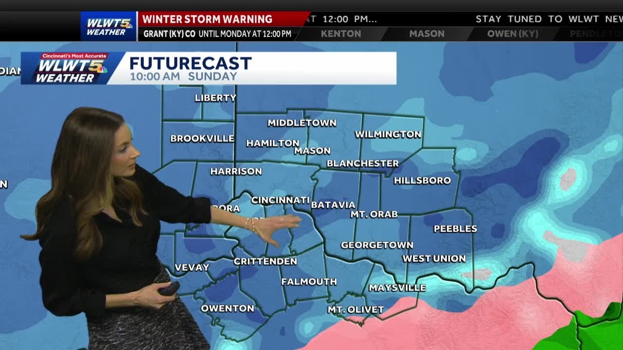 Winter Storm Warning: Up to 12+ inches of snow possible in Greater Cincinnati
