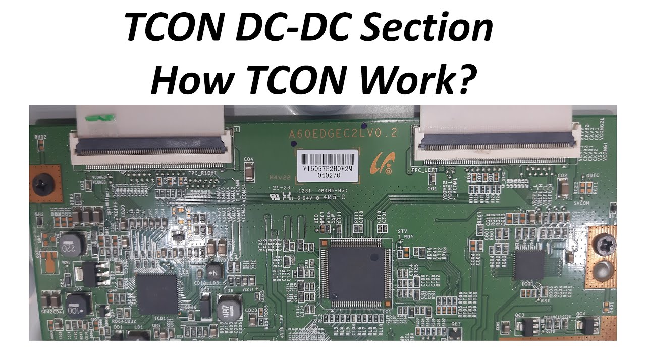 #TCON# DC DC Section,How this Works, Part-7