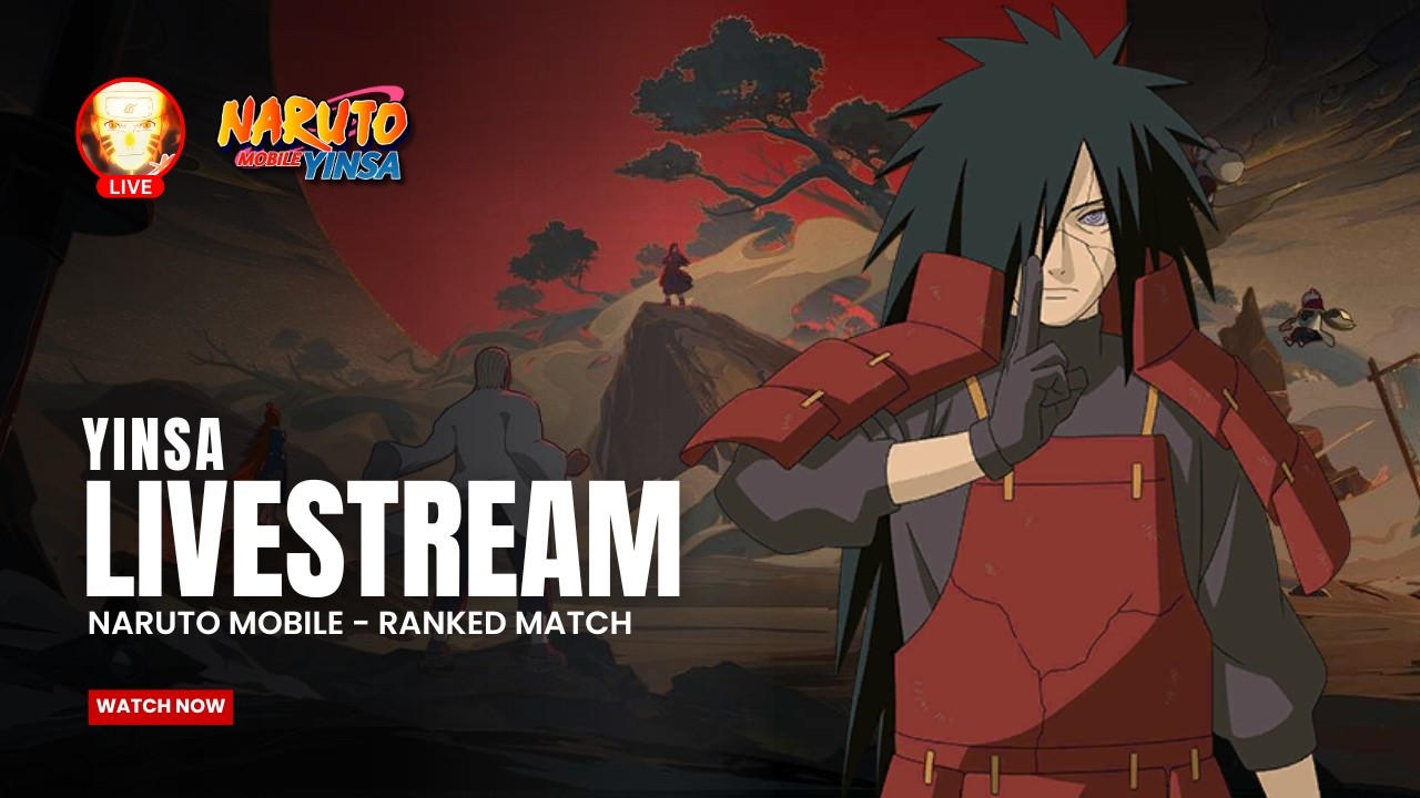 LIVE | WITH MADARA EDOTENSEI - YINSA LIVE | Naruto Mobile Fighter