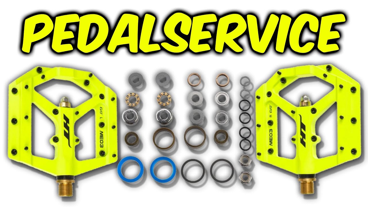Pedal Lagerwechsel HT EVO+ MAG ME03T Tutorial