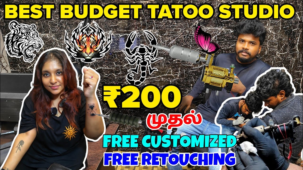 INFINITE INK TATTOO SHOP | BEST TATTOO SHOP IN CHENNAI | PROFESSIONAL TATTOO ARTIST IN TAMIL | TAMIL
