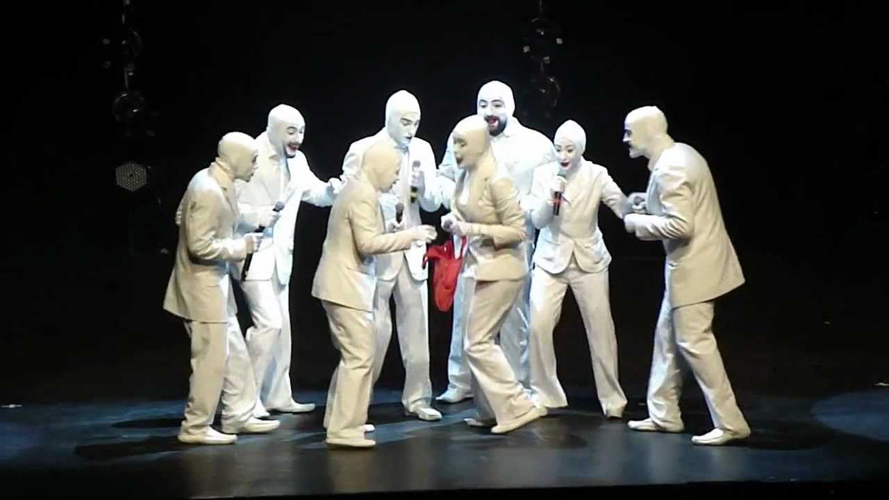 The Voca People live in Athens-Greece Badminton Theater HD!!