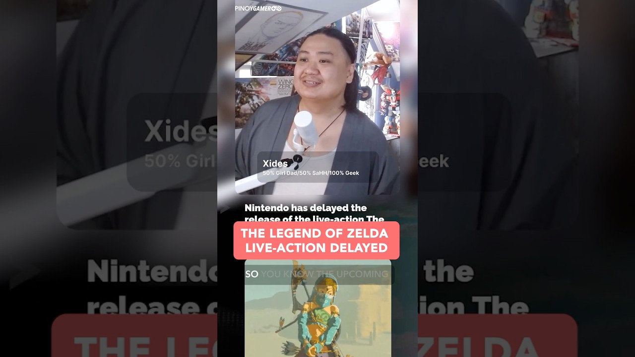 The Legend of Zelda live-action delayed #zelda #philippines #pinoygamer #podcast #shorts #shortsph