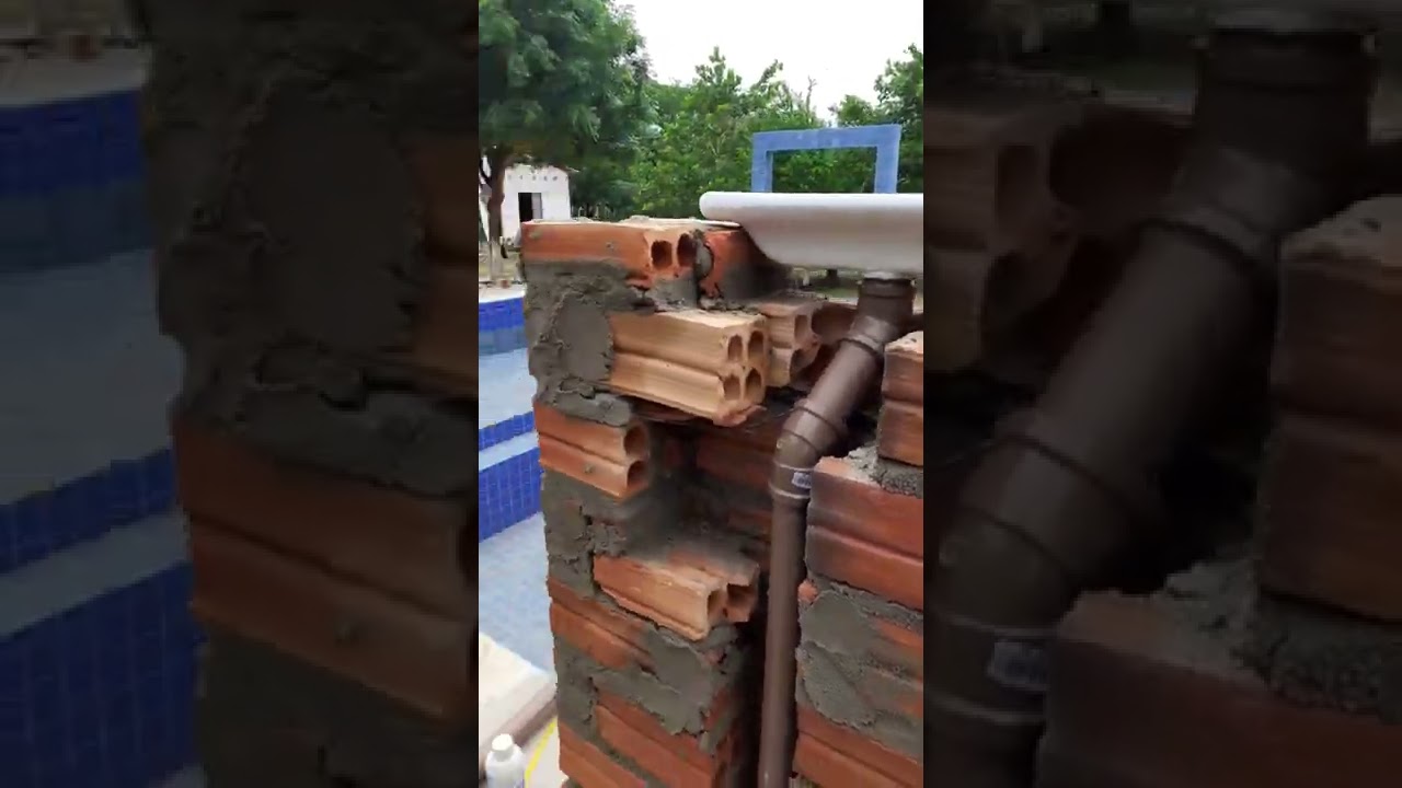 Montagem de cascata, de Piscina. Nosso jeito de fazer.