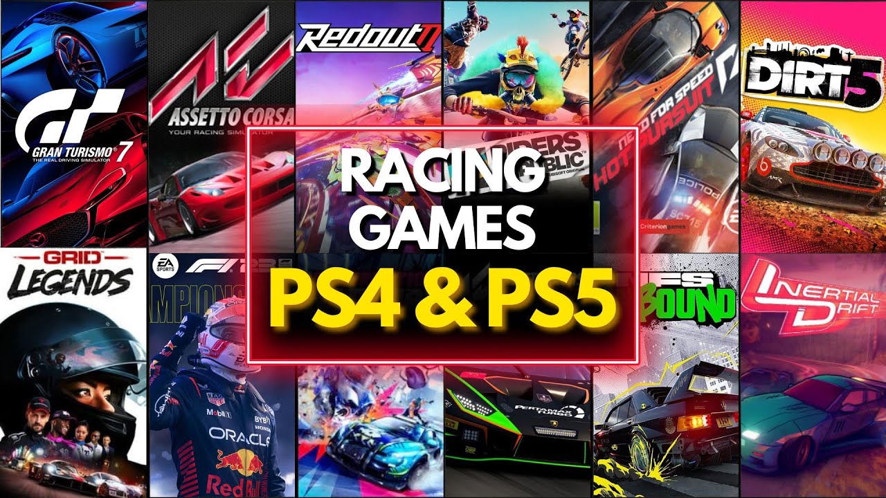 TOP 30 Best RACING PS4 & PS5 Games [2024]