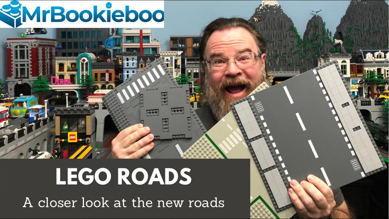 LEGO Roads - uses for the new road plates in a LEGO City