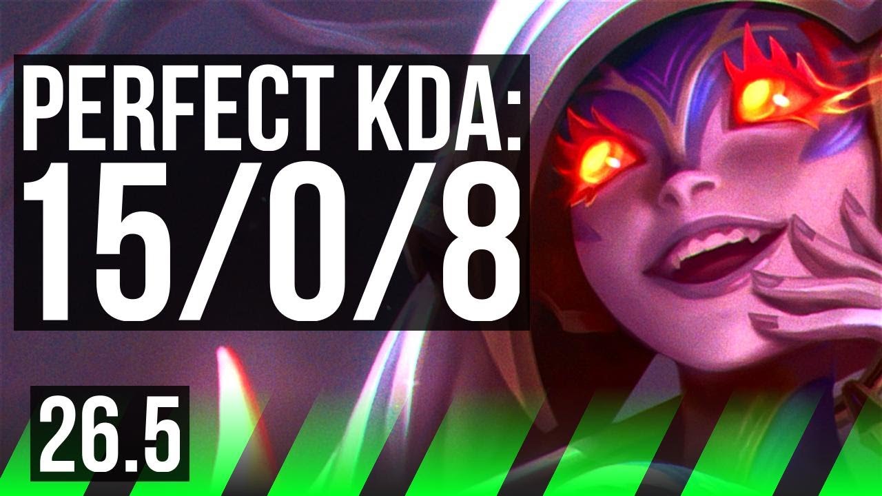 LILLIA vs ZAAHEN (JGL) | Perfect KDA: 15/0/8 | KR Master | 26.5