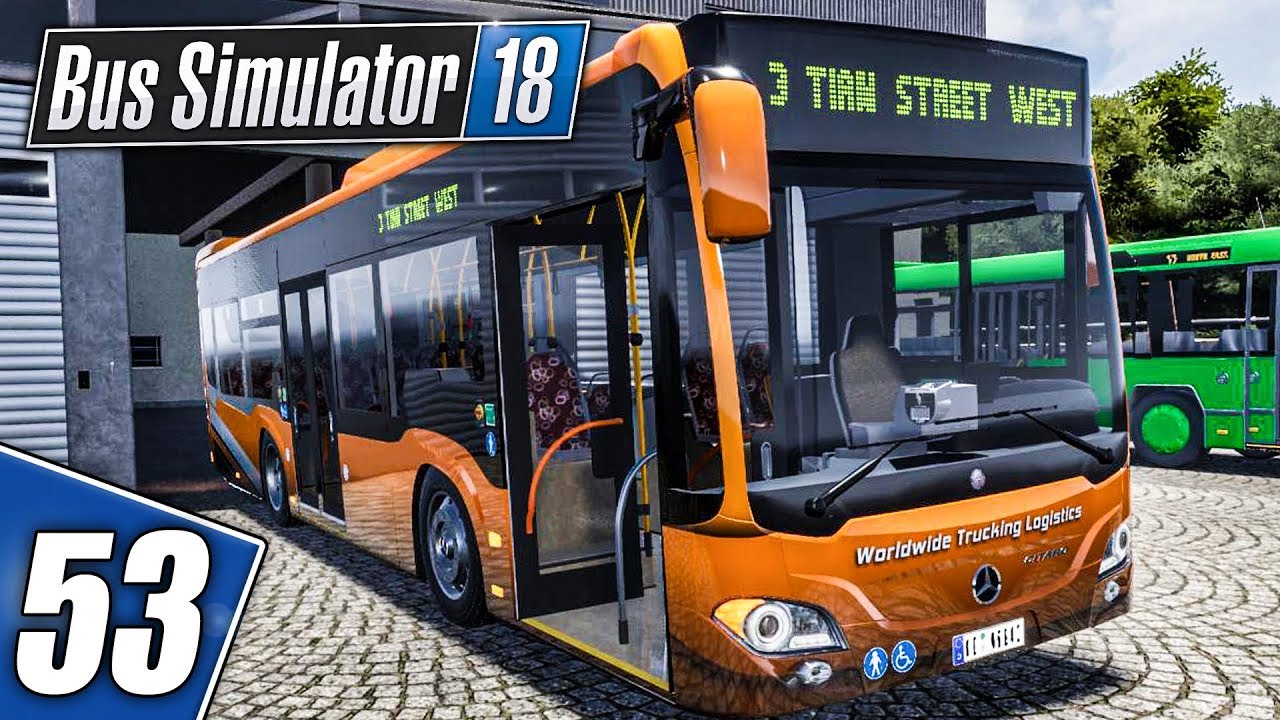 BUS SIMULATOR 18: Neue Stadt - alte Fahrgäste. Unterwegs im CITARO K! | BUS SIMULATOR 2018 #53