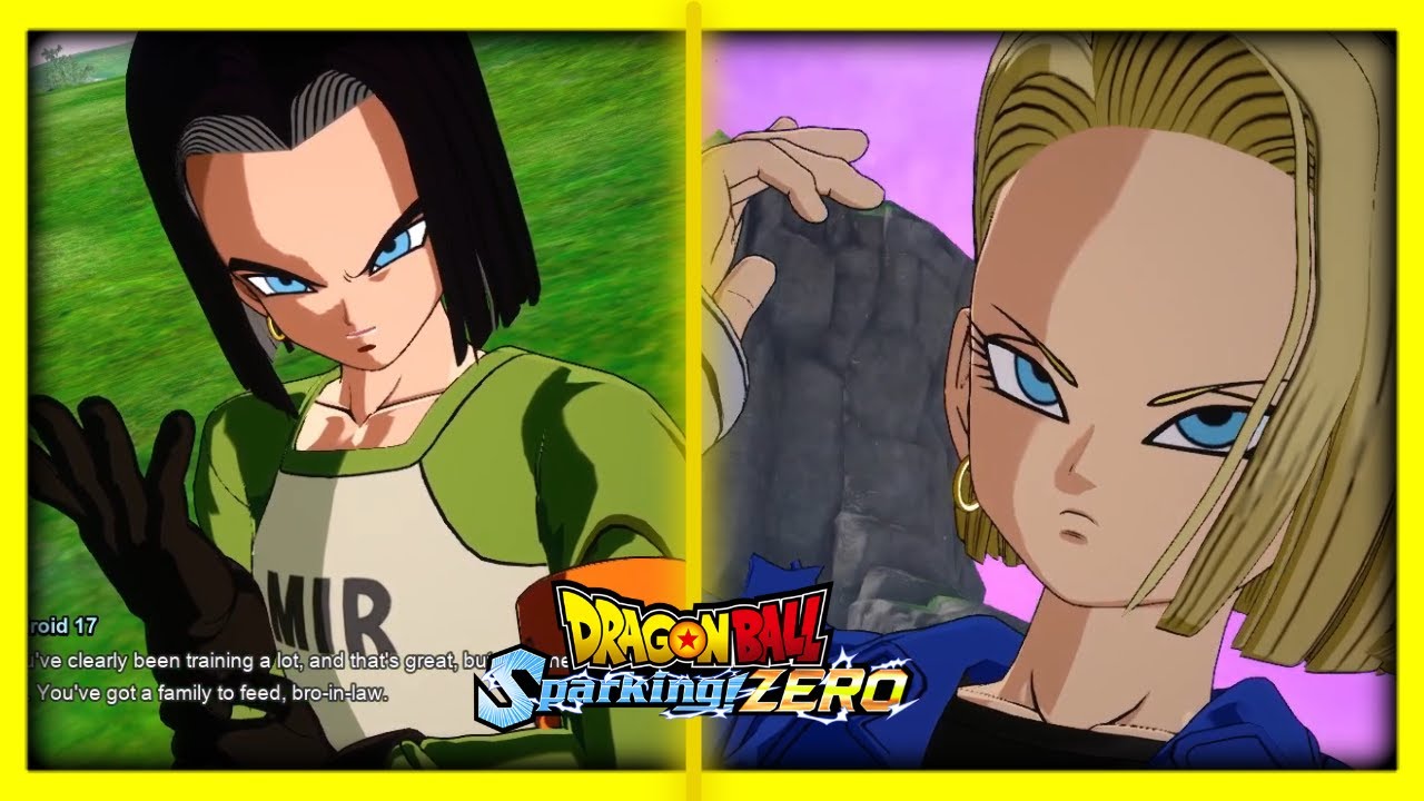 Android 17 & 18 Interactions and Special Dialogues - Dragon Ball Sparking Zero