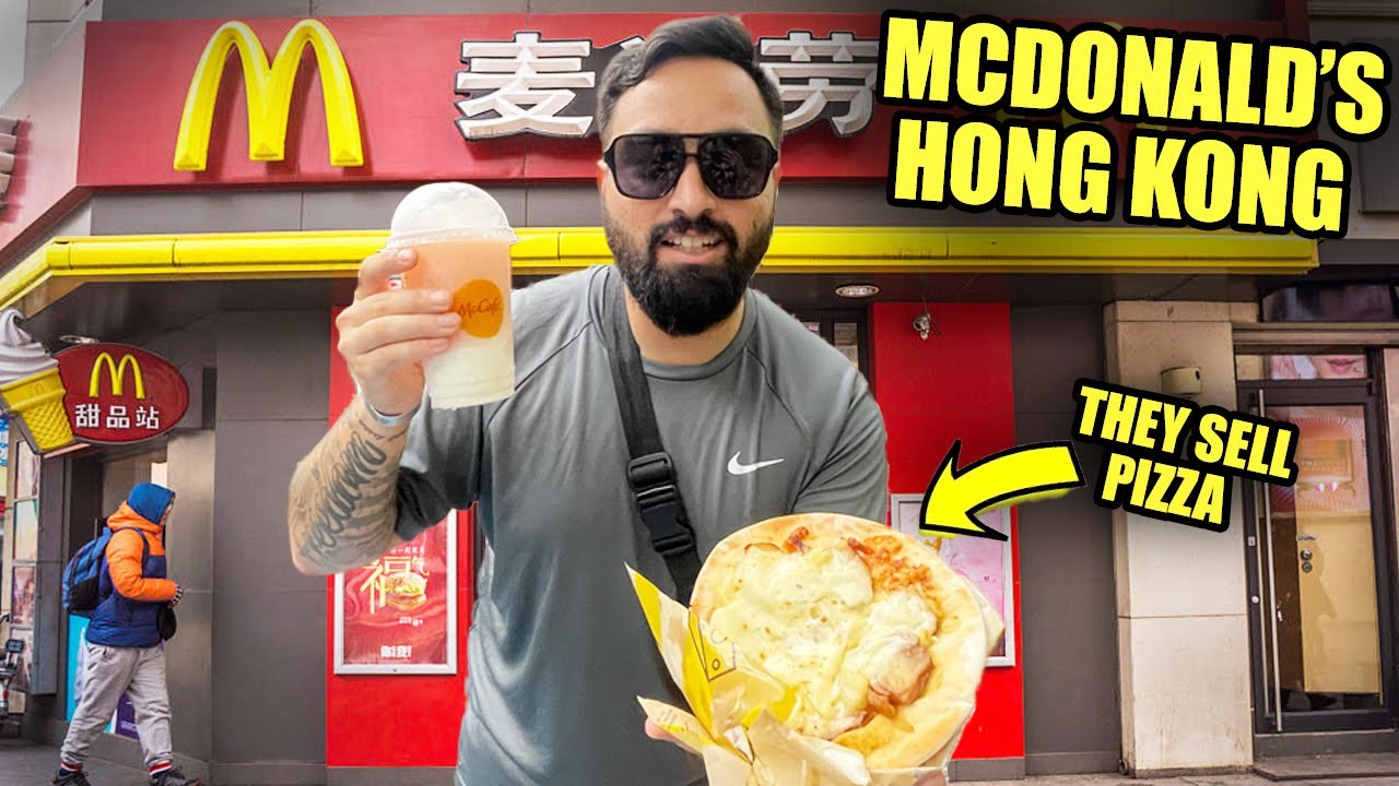 McDonald's в Гонконге НЕ такой, как в Америке 🇭🇰 (Пицца и картофельное пюре)