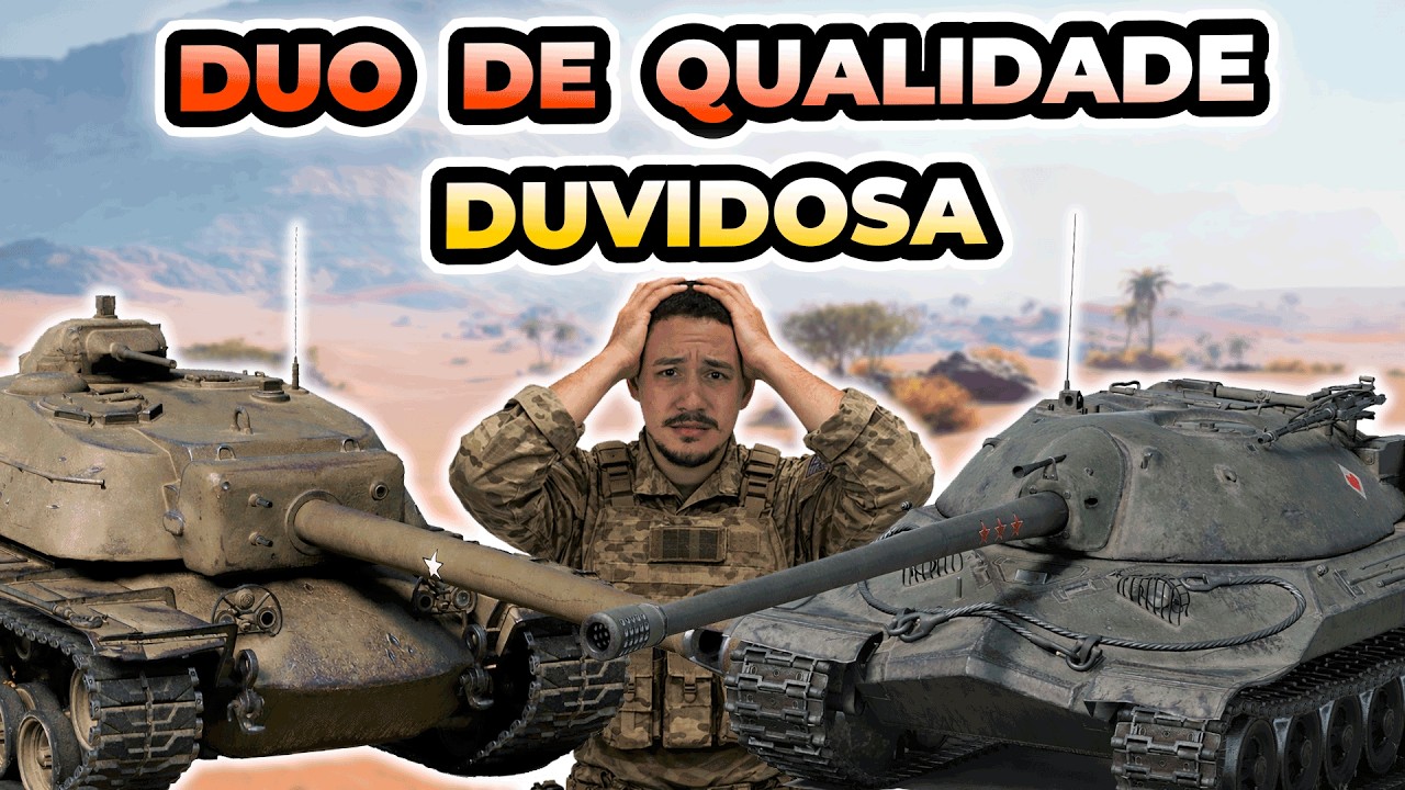 DUO 8 OU 80, OU AFUNDA OU CARREGA | E4 e IS-7 no Investida