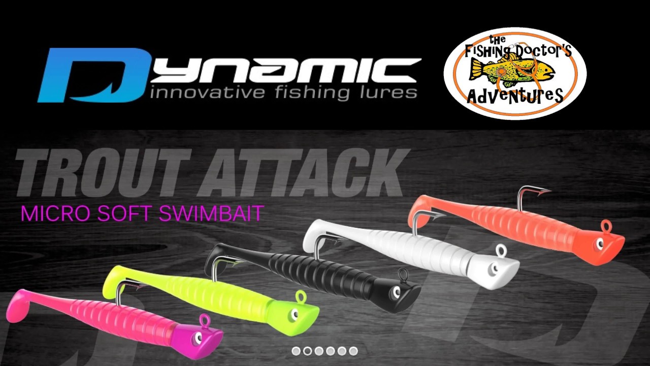 Micro Jigs for Trout Fishing - Dynamic Lures Trout Attack Jig: Underwater Review