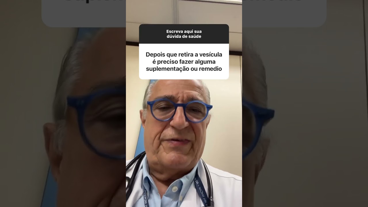 O que fazer depois de retirar a ves&iacute;cula