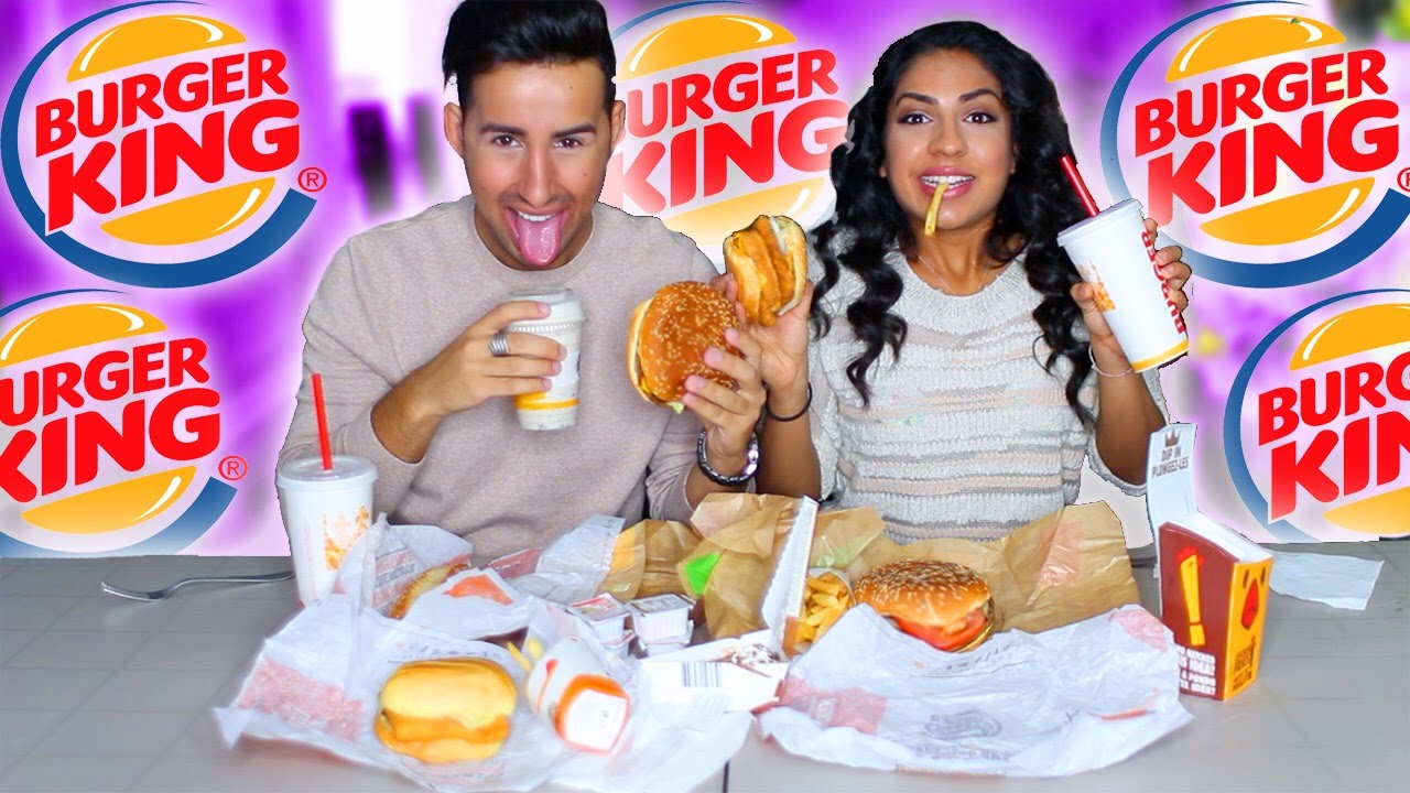 Trying Burger King Fast Food Taste Test!