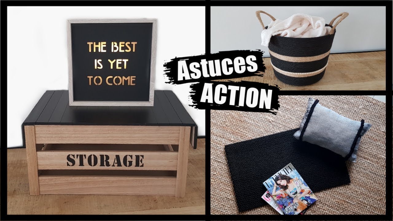 JE TRANSFORME MES ACHATS ACTION ASTUCES #4