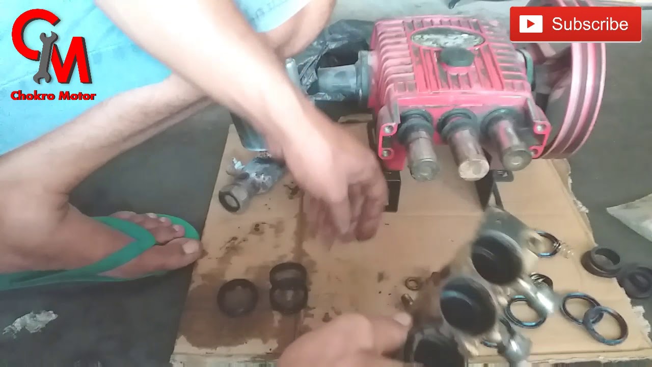 Cara mengganti seal mesin steam/sprayer cuci mobil/semprot tanaman perkebunan